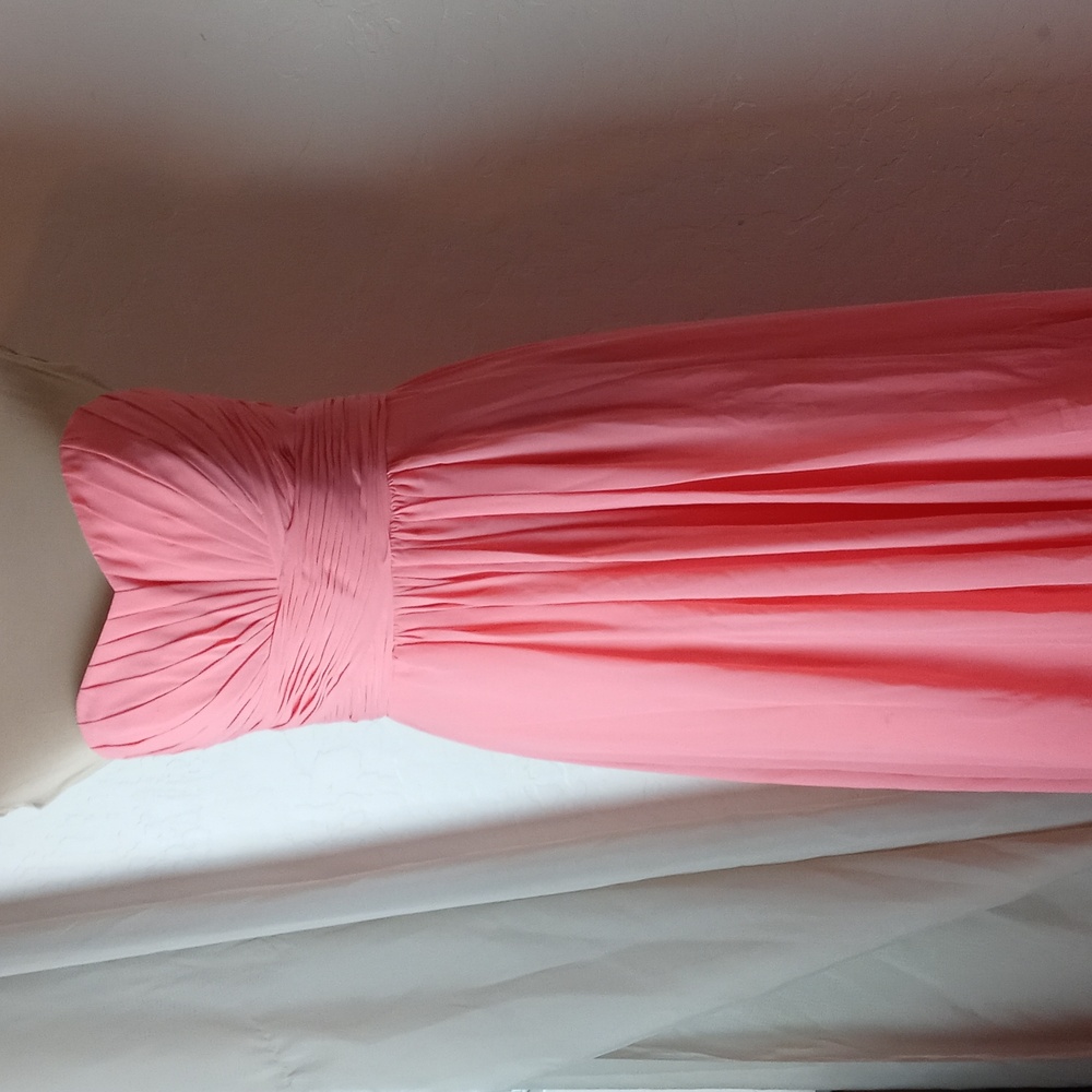 Let's Fashion Strapless Evening Gown